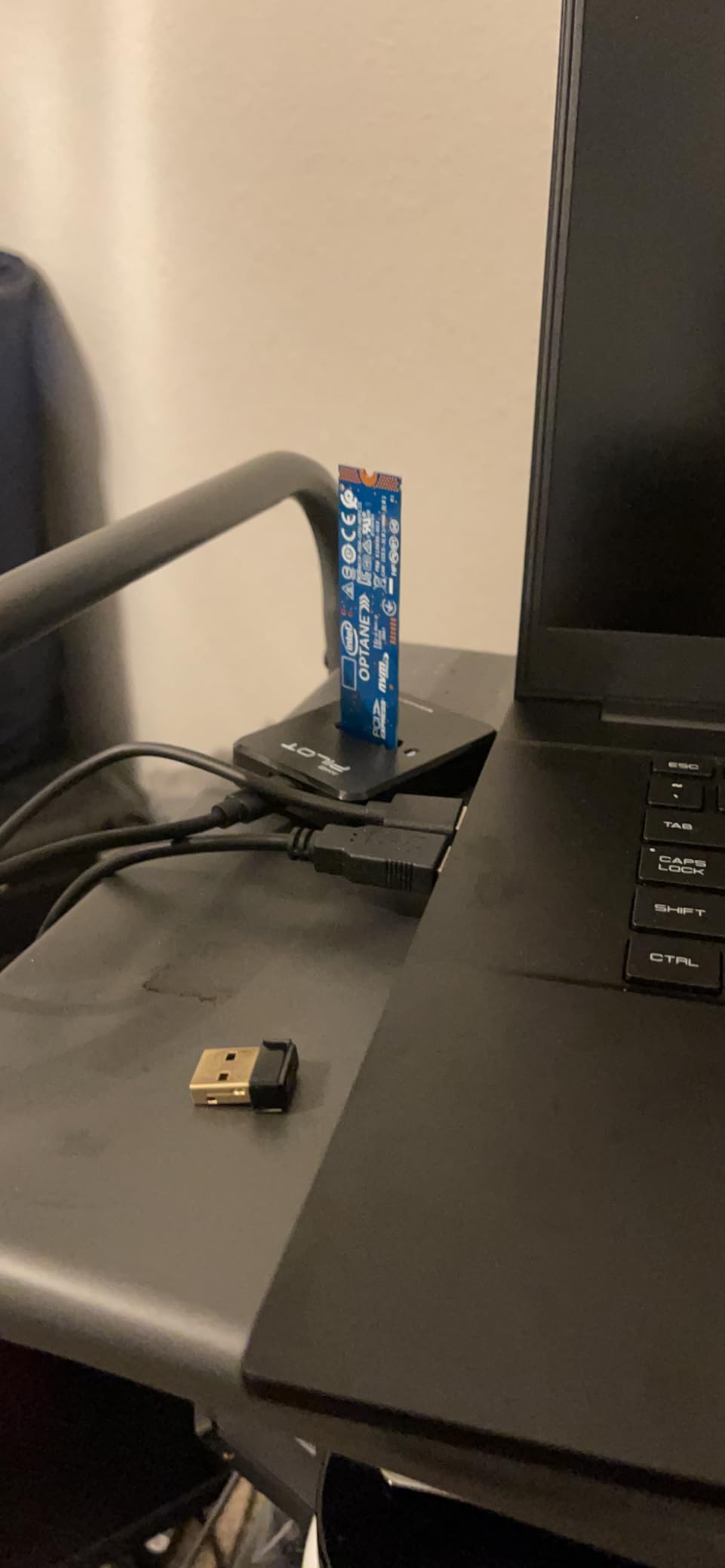 M.2 NVMe SATA to USB C Dock 10Gbps SSD Reader M2 External Adapter customer photo 1
