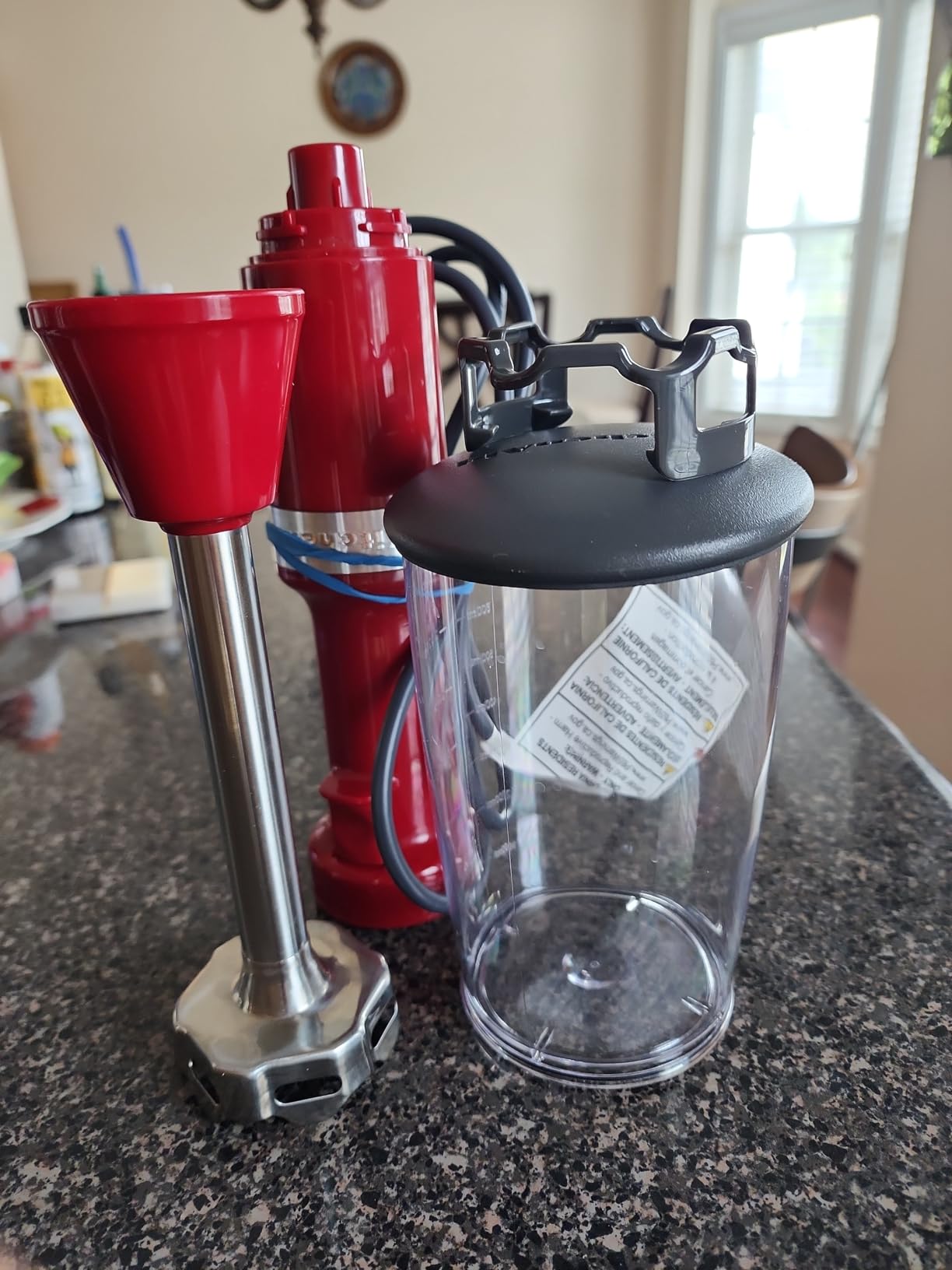 KitchenAid Variable Speed Corded Hand Blender, KHBV53, Contour Silver customer photo 1
