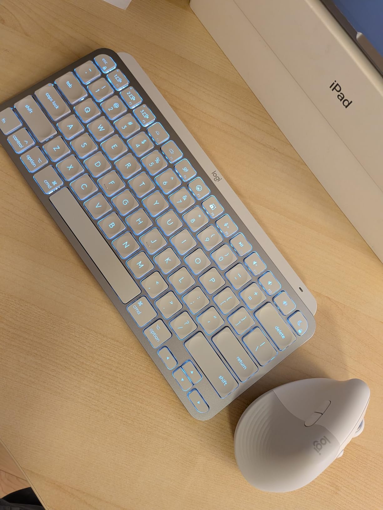 Logitech MX Keys S Mac Wireless Keyboard Fluid Precise - Space Grey customer photo 1