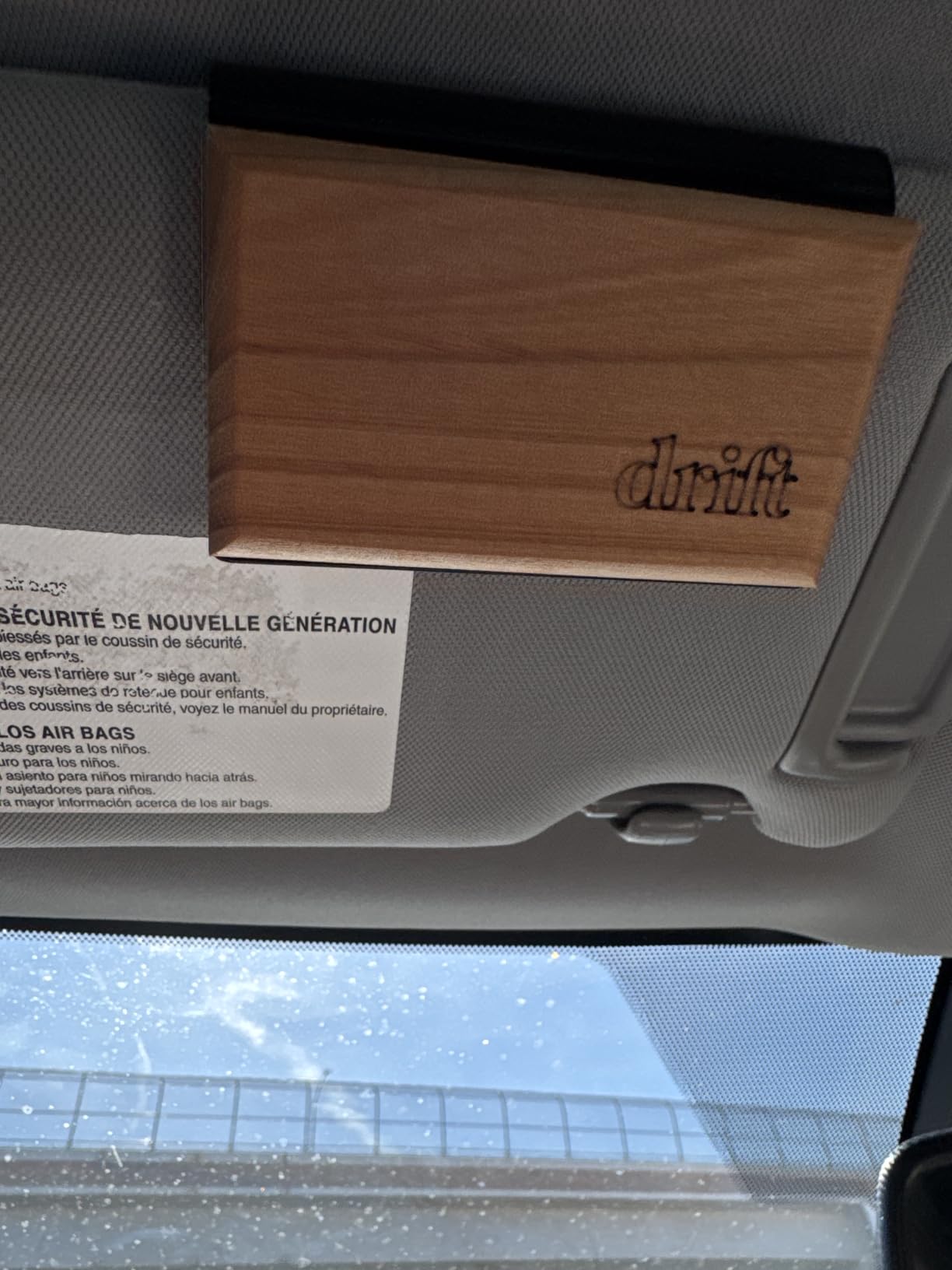 Drift Car Air Freshener - The Original Wood Air Freshener - Car Odor Eliminator - Long Lasting Scent - Auto Accessories - Metal Clip - Essential Oils - Clean Ingredients - Teak Scent Starter Kit customer photo 2
