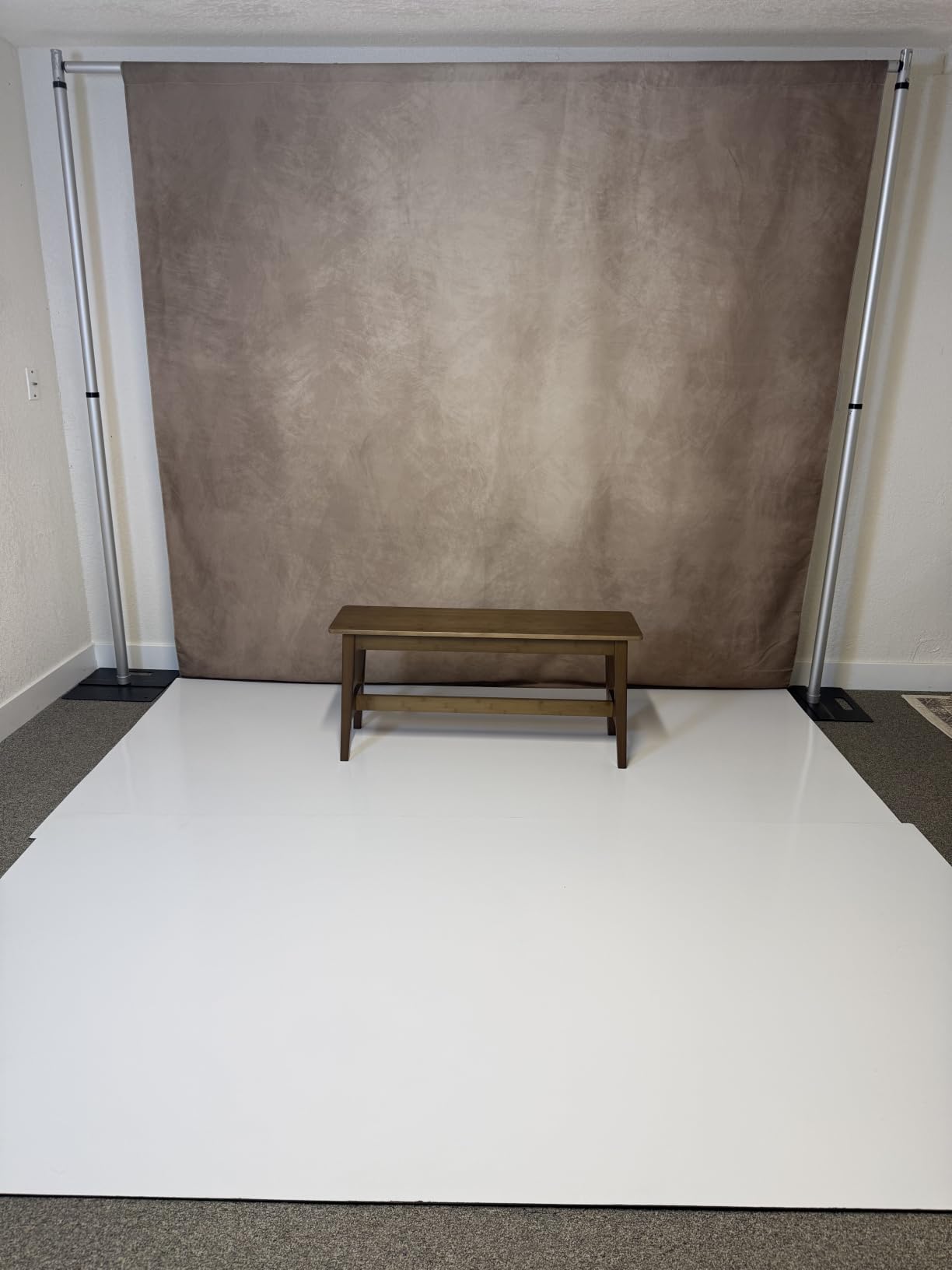 Abstract Photography Backdrop for Photoshoot 8x10ft,Grey,No Stand customer photo 1