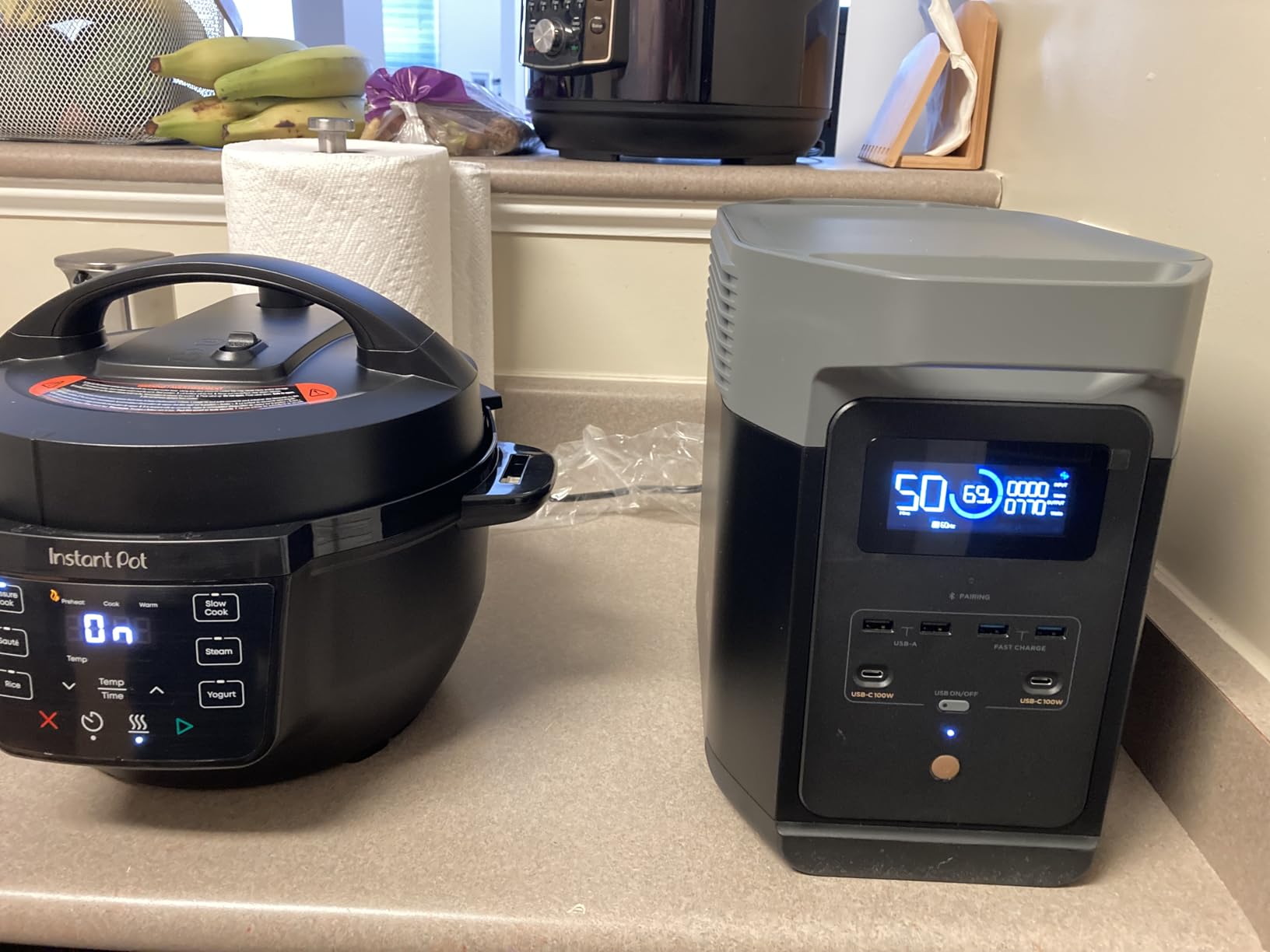 Instant Pot 7.5QT RIO Wide, 7-in-1 Electric Multi-Cooker, Pressure Cooker, Slow Cook, Rice, Steamer, Sauté, Yogurt & Warmer, Wide Base, Large Searing Base, WhisperQuiet Steam Release customer photo 1