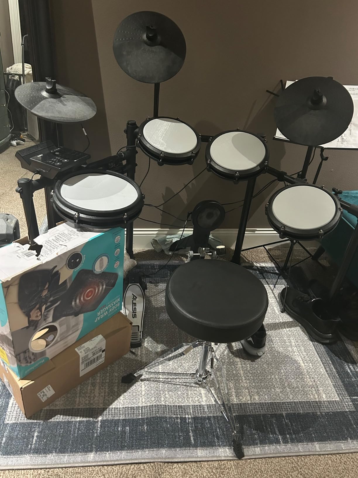 Alesis Nitro Max Electric Drum Set customer photo 2