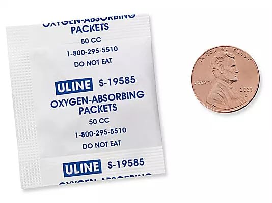 Individually Wrapped - Oxygen Absorbers for Food Storage 500cc, 50 Packs customer photo 2
