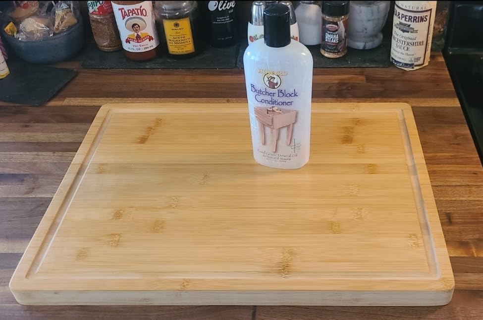 Bamboo Cutting Board for Kitchen, 18