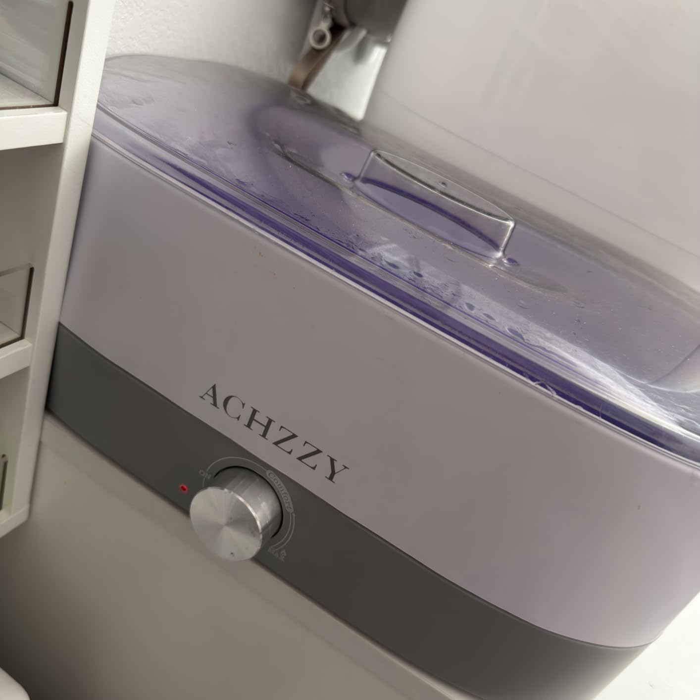 Achzzy Paraffin Wax Machine for Hands and Feet, 4000ml Paraffin Bath, Paraffin Wax Warmer with Refills, Nourishing and Moisturizing, Professional-Grade Spa Treatment for Soft and Smooth Skin customer photo 2
