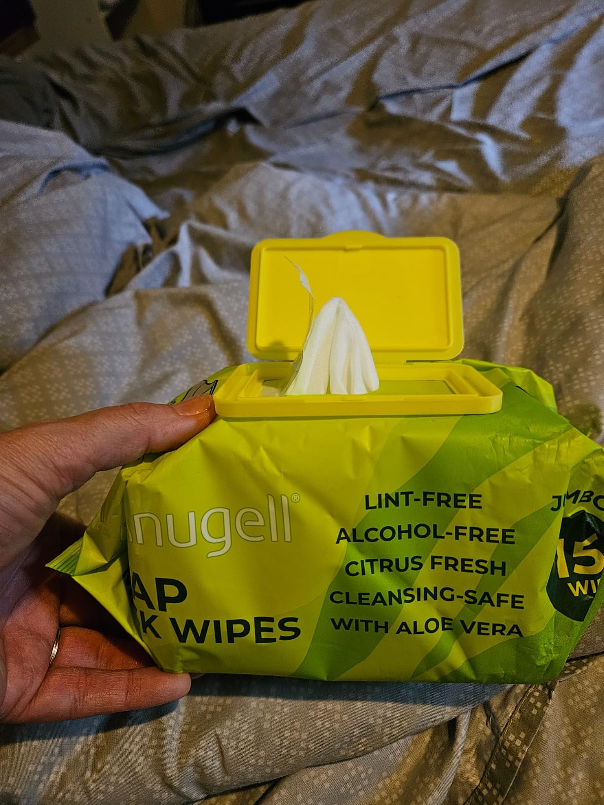 Snugell CPAP Mask Wipes - Travel Size 150 Count (Pack of 1), Unscented customer photo 1
