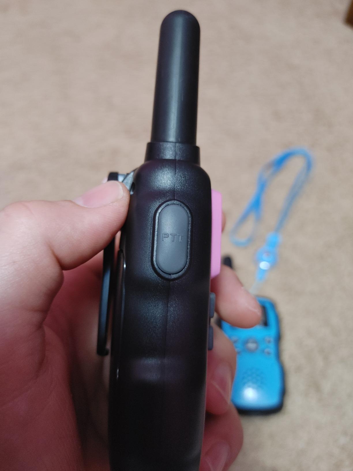Wishouse Walkie Talkies Rechargeable for Kids Adults Long Range,Xmas Birthday Gift for Boys Girls 3 4 5 6 7 8 9 10 Year Old,Hiking Gear Camping Games Toys with Flashlight,VOX,Easy to Use 3 Pack customer photo 1