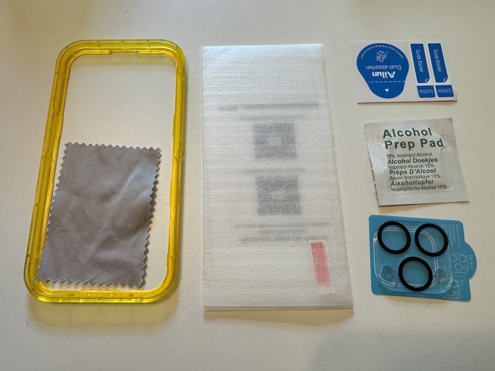 Ailun Screen Protector + Camera Lens Protector for iPhone 15 Pro Max customer photo 1