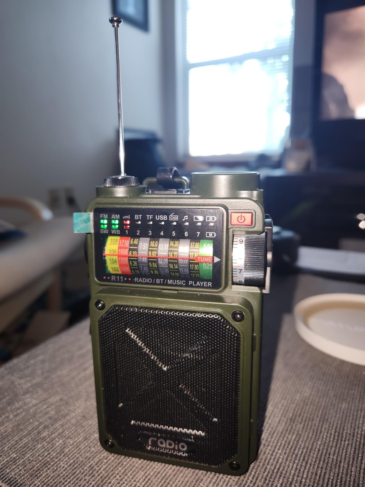 Portable Shortwave Radios with NOAA/SW/AM/FM, for Camping & Home customer photo 1