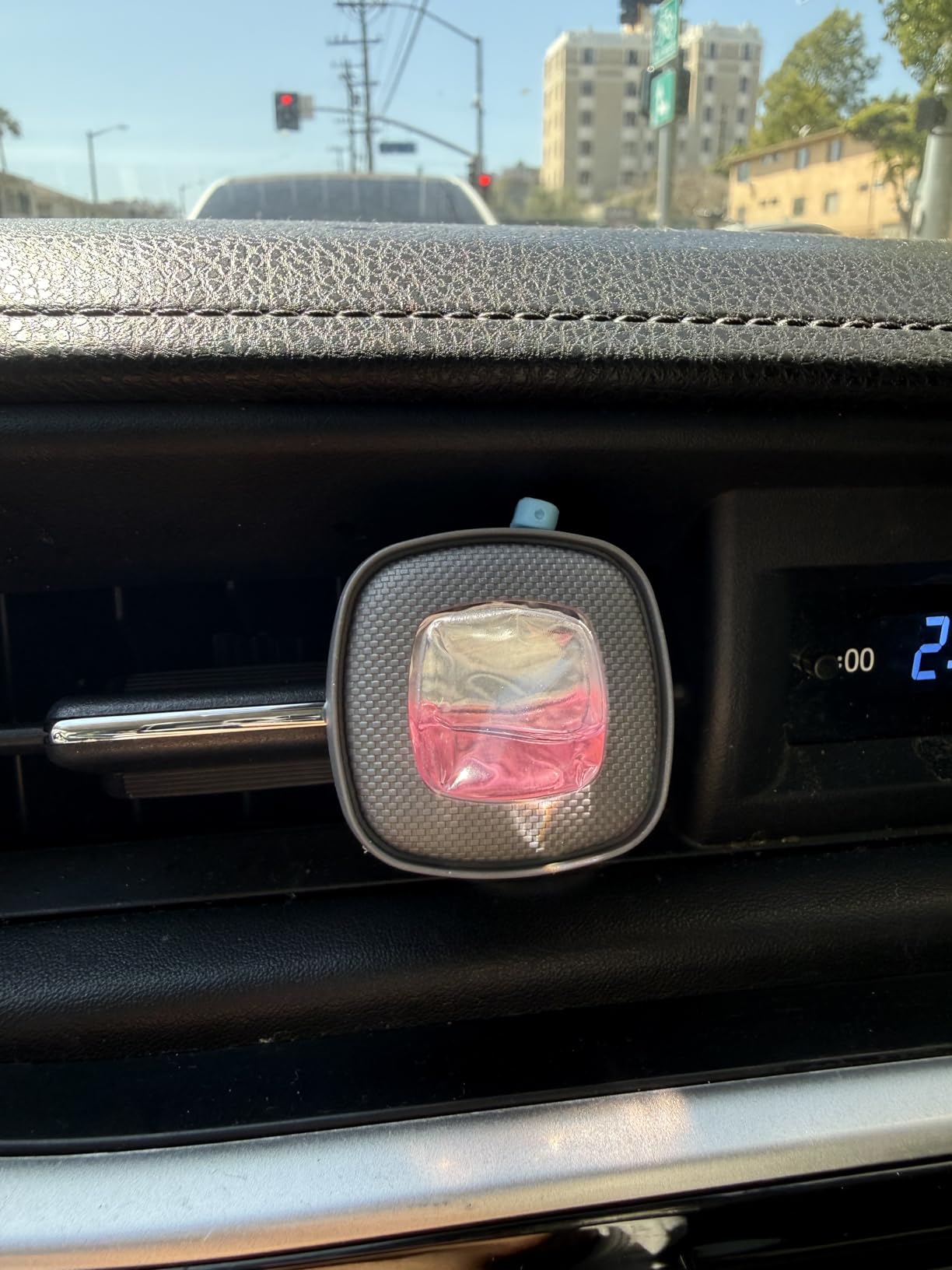 Febreze Car Air Freshener Vent Clip Platinum Ice Scent, .07 oz. Car Vent Clip, Pack of 4 customer photo 1