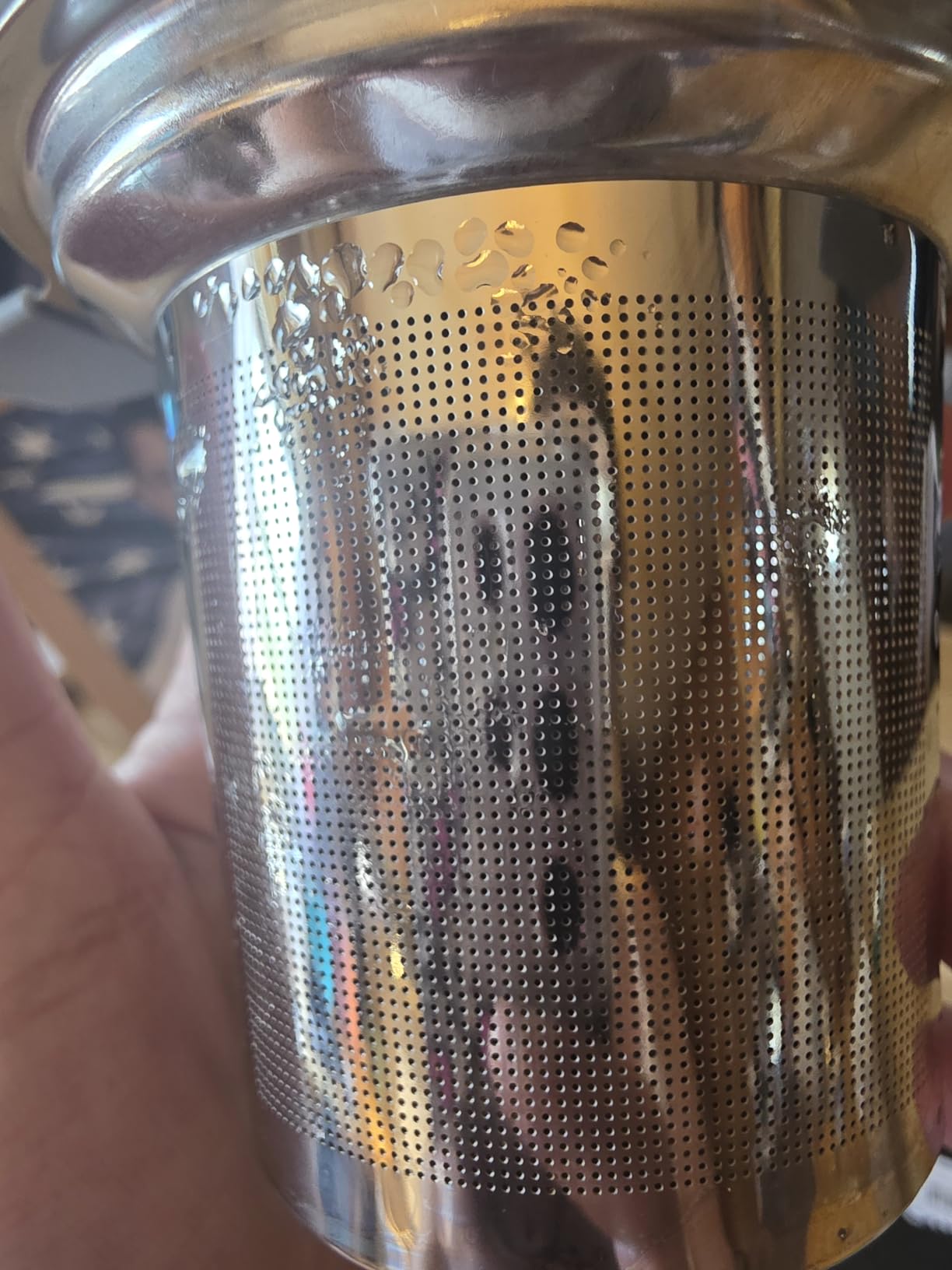 Ohtomber Stainless Steel Fine Mesh Tea Infuser for Loose Leaf Tea customer photo 2