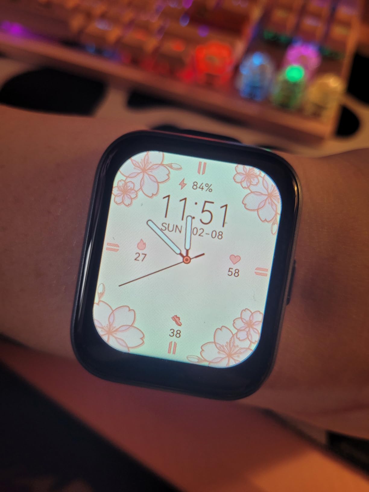 Smartwatch for Women/Men, Compatible with Android & iPhone, 1.8'' Fitness Tracker Watch with Alexa, Call & Notification Alerts, Heart Rate & Sleep Monitor, 120 Sports Modes, Waterproof Smart Watch customer photo 2