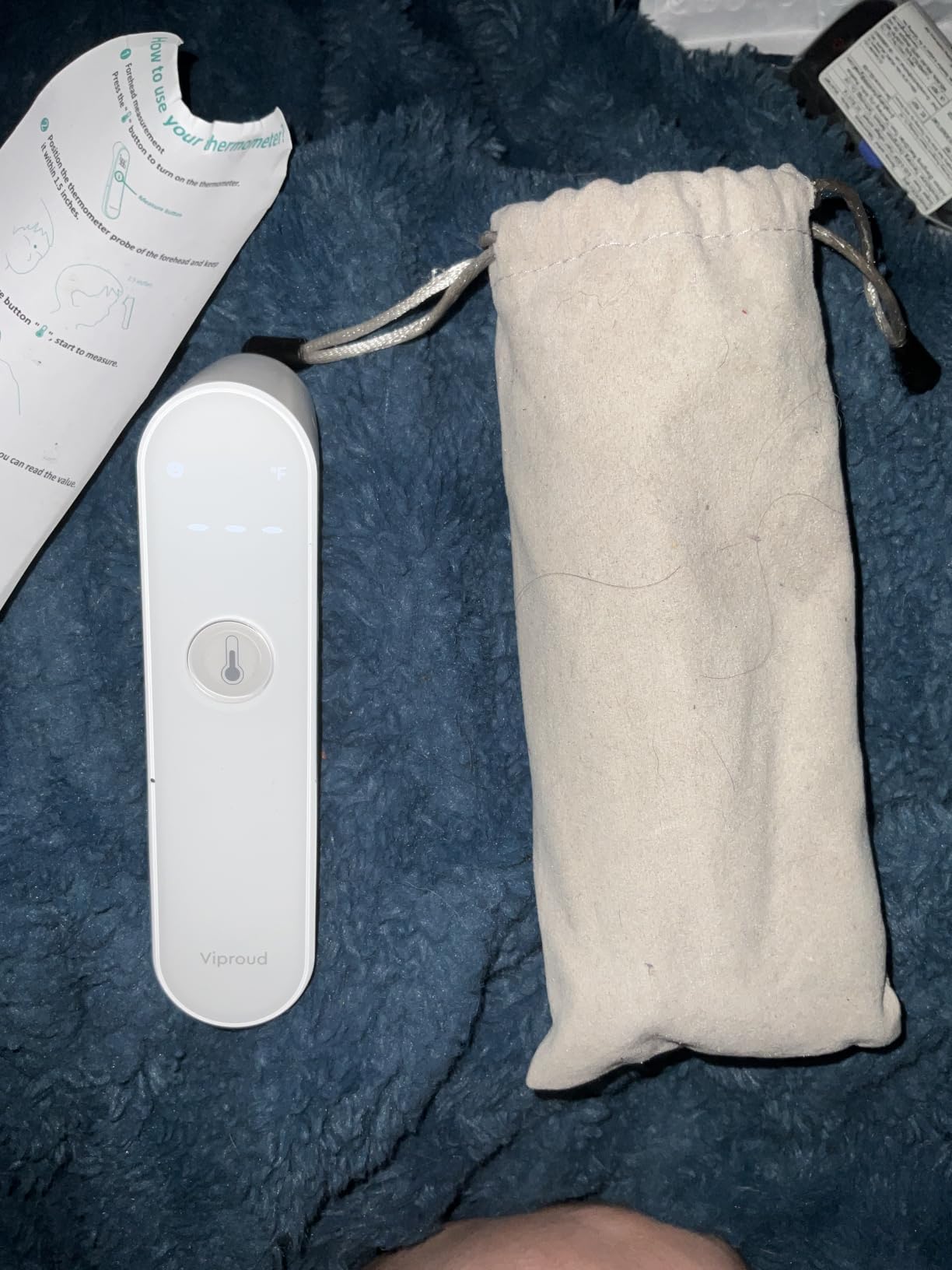 Viproud Thermometer for Adults and Kids, Fast Accurate Baby Thermometer customer photo 1