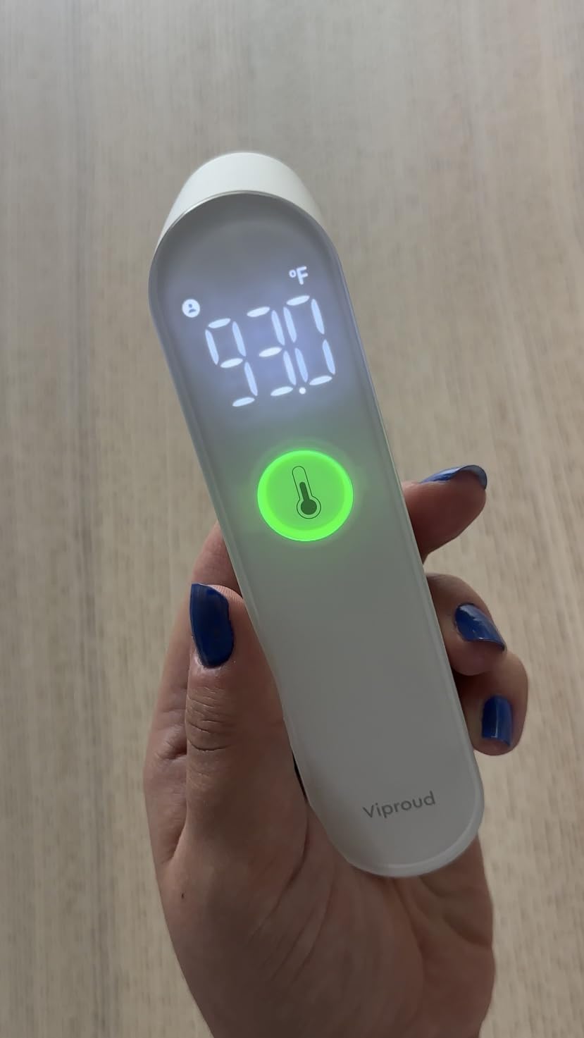 Viproud Thermometer for Adults and Kids, Fast Accurate Baby Thermometer customer photo 2