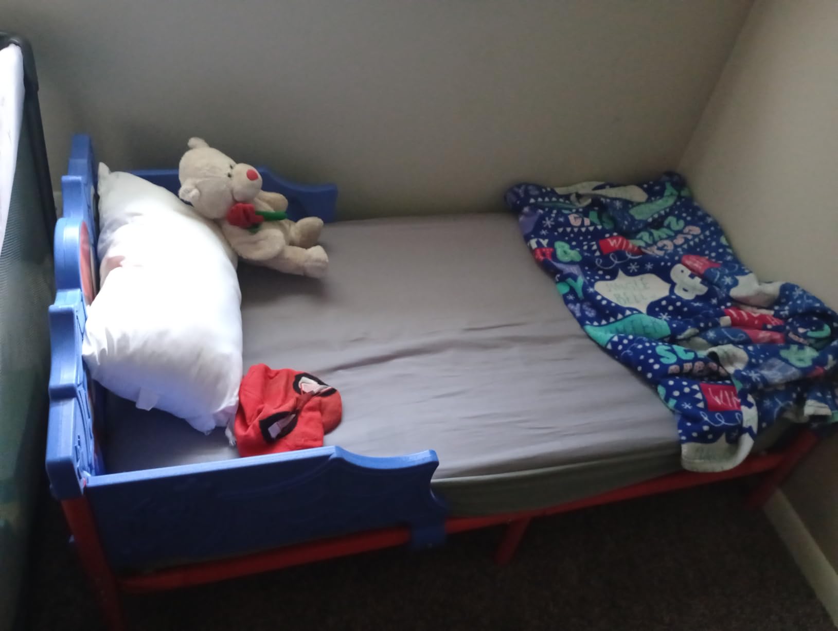 Delta Children Spidey and His Amazing Friends 3D Toddler Bed, Blue customer photo 1