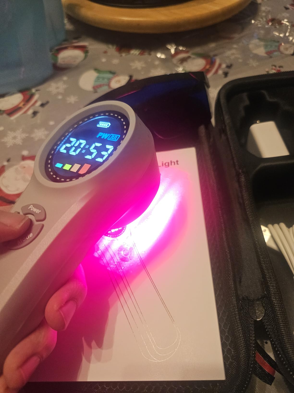 Cold Light Therapy Machine, 980nm Red Light Therapy Device for Pain at Home customer photo 1