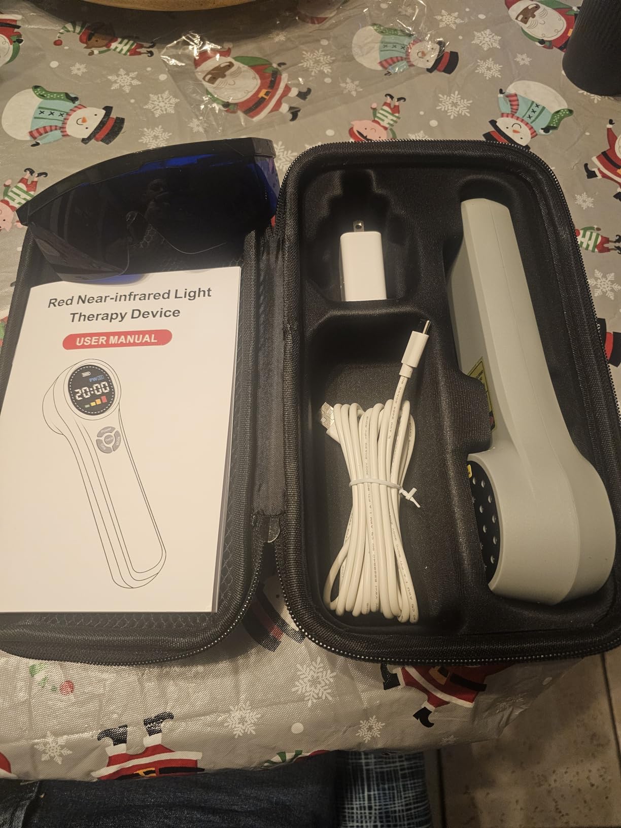 Cold Light Therapy Machine, 980nm Red Light Therapy Device for Pain at Home customer photo 2