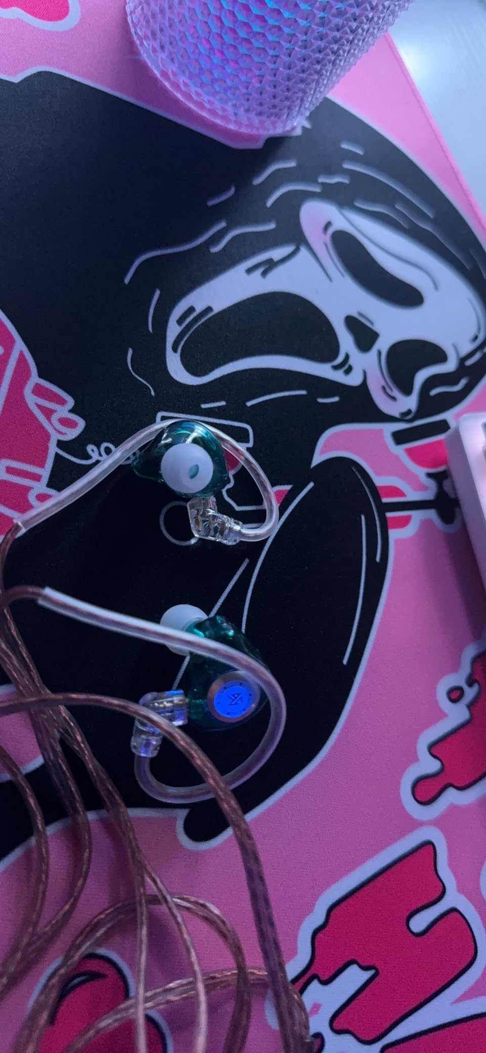 in Ear Monitor Headphones, KZ Castor Improved Bass HiFi Earphone Sound Tunable Noise Isolating IEMs, Dual-Dynamic Driver Wired Earbuds with Detachable Cable for Singers Musicians customer photo 2