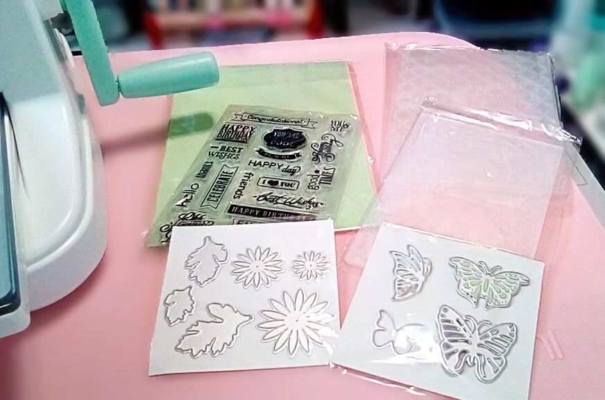 Manual Die Cutting Machine,Embossing Machine for Card Making Crafting, 6