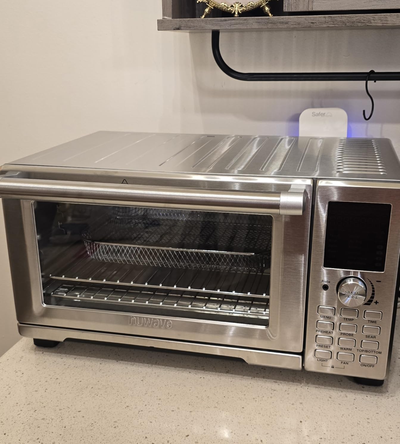 Nuwave Bravo XL Pro Air Fryer Toaster Oven, 100% Super Convection, 100 Presets, Multi-Layer Even Cooking, 30QT customer photo 1