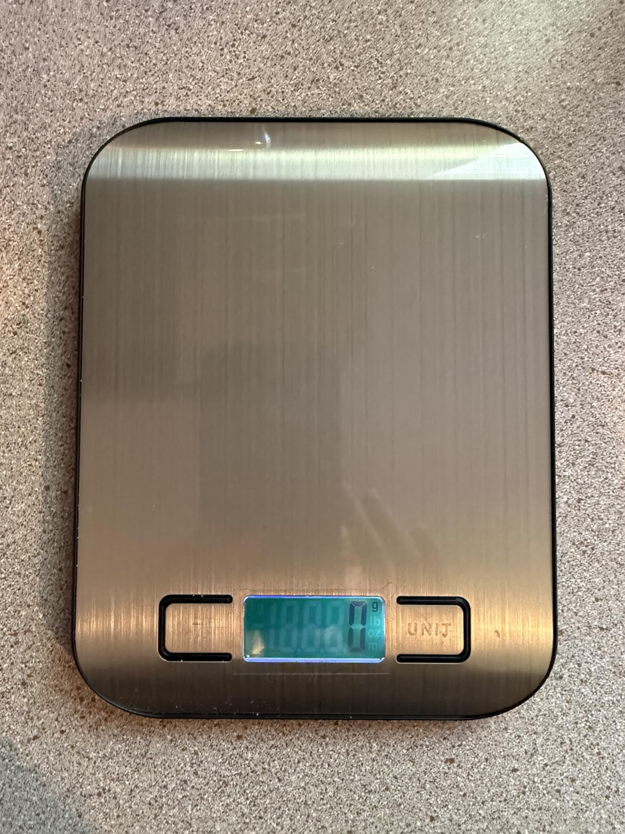 CROWNFUL Food Scale, 33lb Rechargeable 304 Stainless Steel Digital Kitchen Scale Weight Grams and Ounces with LCD Display and Type-C Charging for Meal Prep, Baking and Cooking customer photo 1