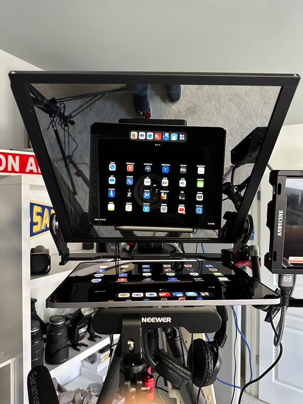 NEEWER Teleprompter X17 II w RT113 Remote/App Control, 17