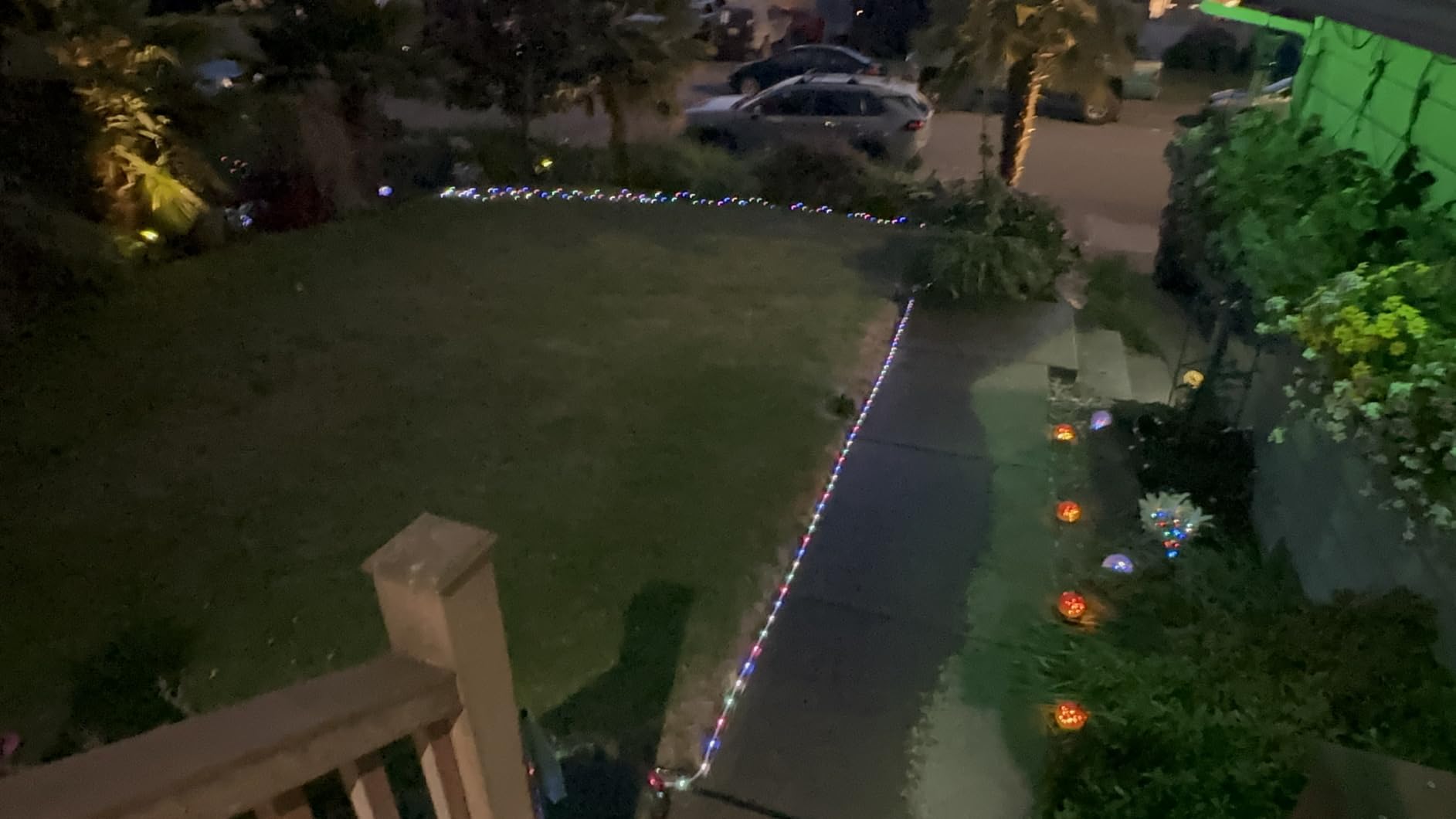ICRGB Solar Rope Lights Outdoor, 66Ft 200LED 1800mAh Christmas String Lights with Remote, Type C, 19 Modes & Timer, IP67 Waterproof, Solar Light for Tree Patio Porch, Warm White to Multicolor customer photo 2