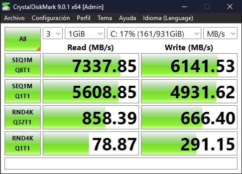 Crucial T500 1TB PCIe Gen4 NVMe Gaming PS5 SSD with Heatsink, Up to 7,300MB/s, TLC NAND, PlayStation 5 Compatible, Laptop, & Desktop (PC), Solid State Drive, Includes 1Mo Adobe CC – CT1000T500SSD5 customer photo 2