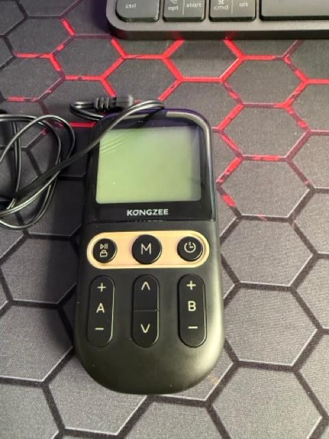 4 in 1 - D.I.Y & Tens Unit & EMS & Massage Muscle Stimulator, Dual Channel TENS Units Therapy Machine for Pain Relief, FDA Cleared Rechargeable Electronic Pulse Massager,with 12pcs Electrode Pads customer photo 1