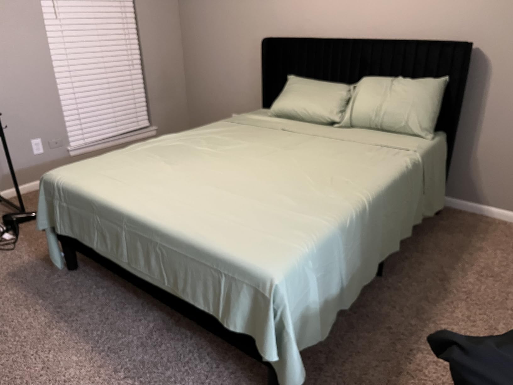 Zinus 12 Inch Queen Green Tea Memory Foam Mattress, Medium Firm Feel | Pressure-Relieving Comfort & Full-Body Support, Naturally Fresh, CertiPUR-US & OEKO-TEX Certified Safe Materials customer photo 2