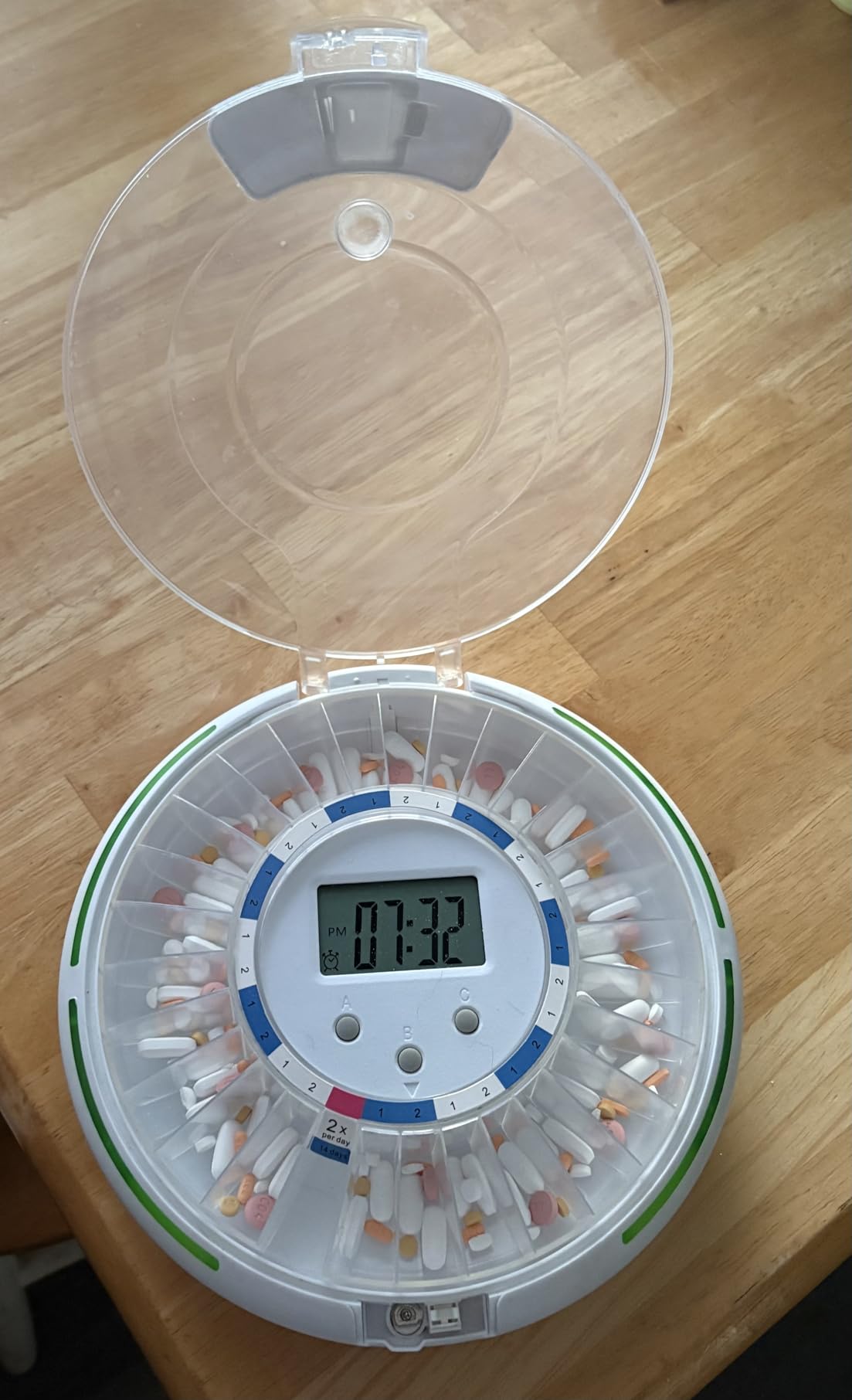 Automatic Pill Dispenser with Safety Lock for Seniors, Dementia customer photo 2