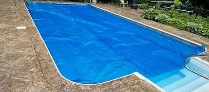 BigXwell Solar Pool Cover, 12Mil Round 18 Foot Solar Blanket for Above-Ground and In-Ground Pools, Swimming Pool, Blue 1200Series (Round 18 FT) customer photo 1