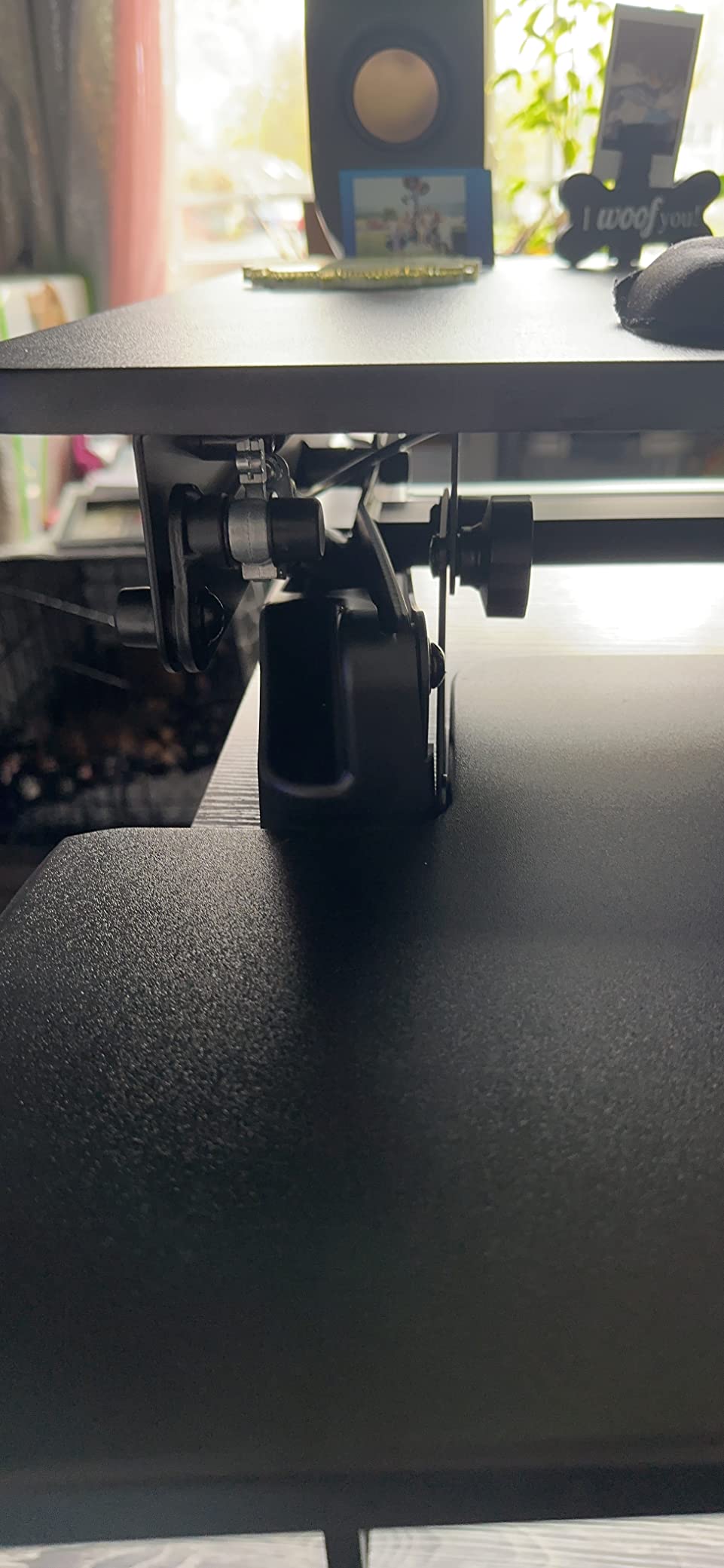 38 Inch Standing Desk Converter, Adjustable Height customer photo 2