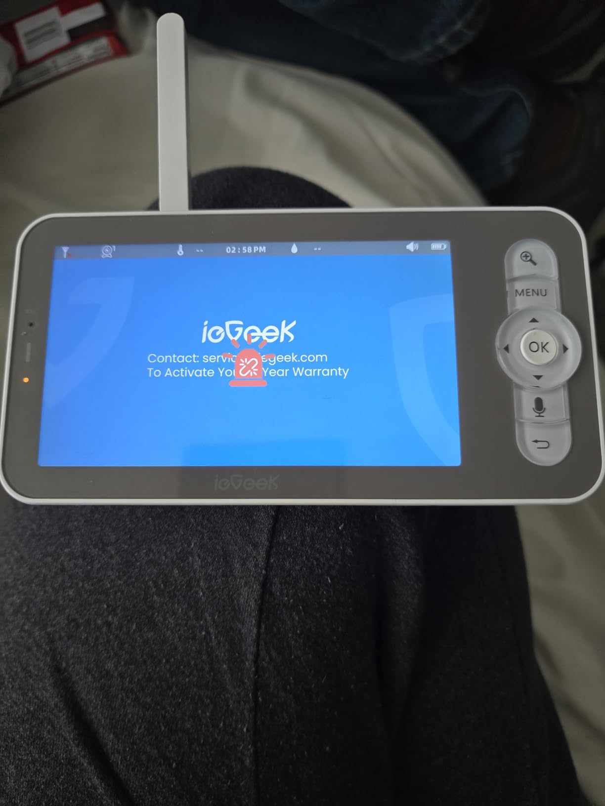 ieGeek 2K Split-Screen Baby Monitor, 5