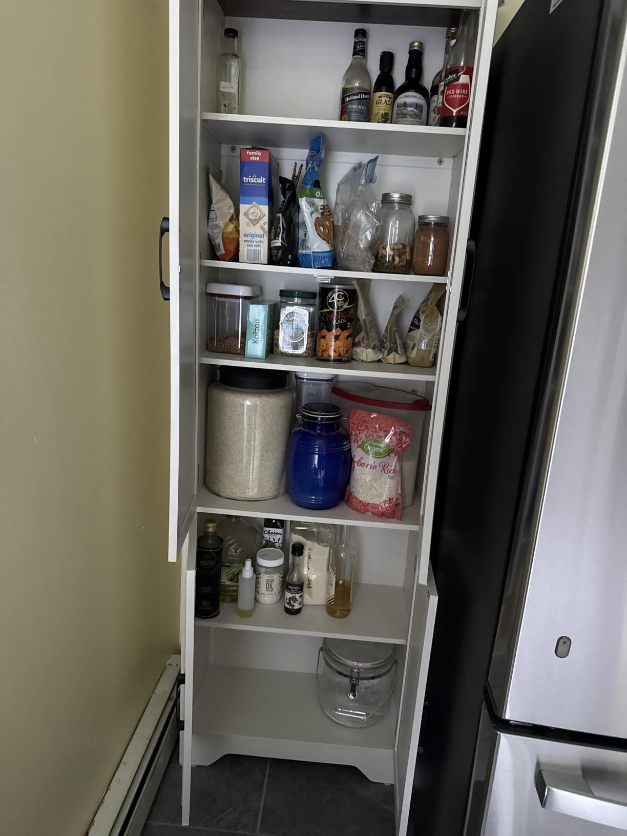 Function Home Tall Bathroom Storage Cabinet, 64
