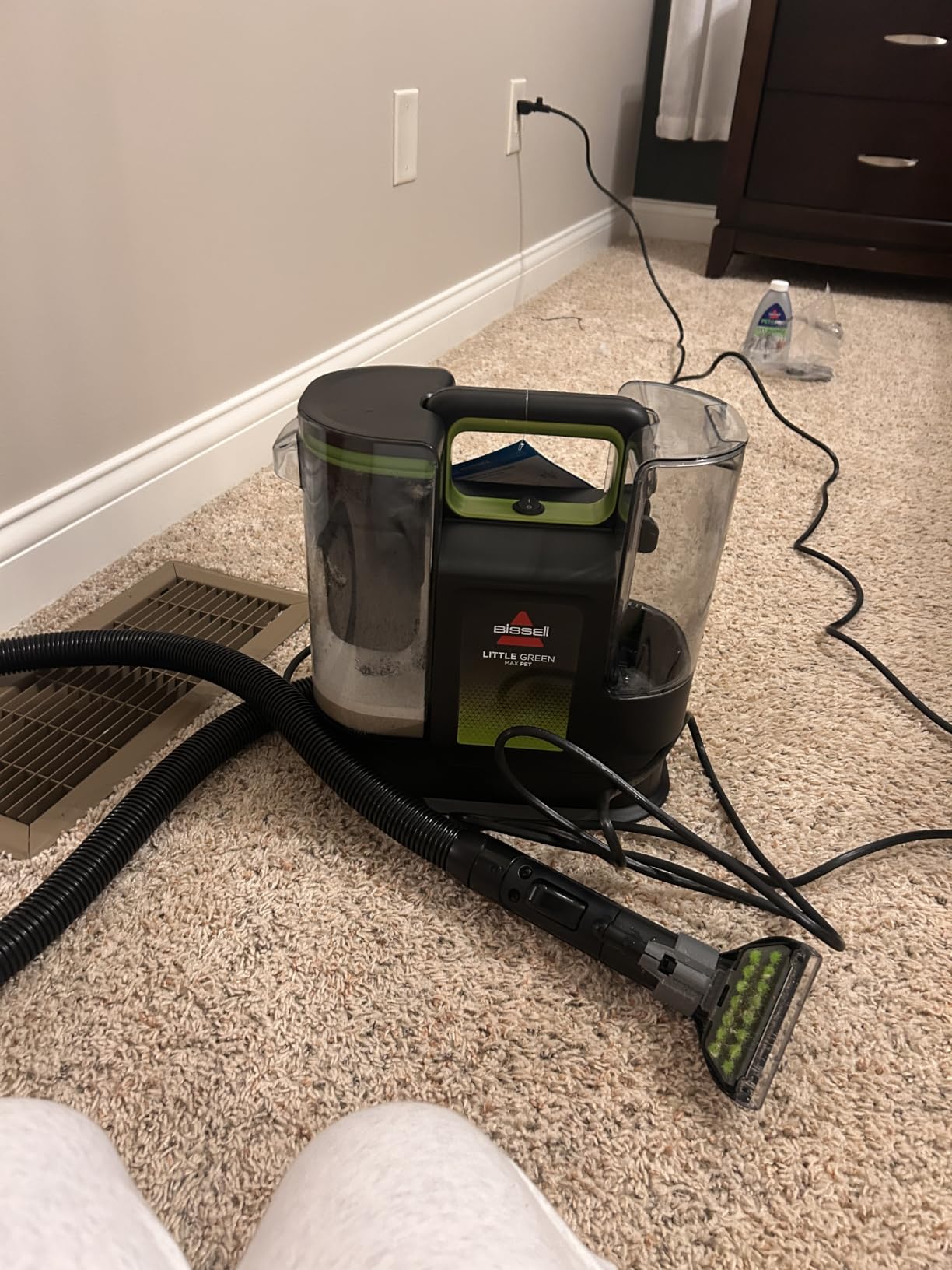 BISSELL Little Green Max Pet Portable Carpet Cleaner, 3860 customer photo 2