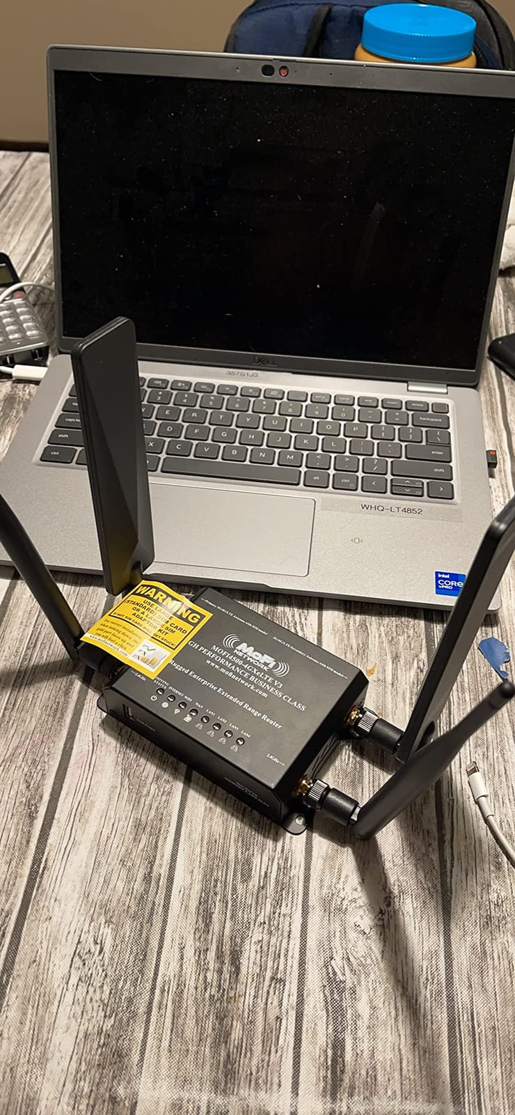 MOFINETWORK MOFI6500-5GXeLTE-RM520-HP 4G LTE 5G Dual SIM Cellular Router | Amplified Wi-Fi6 | Auto Failover, Business-Class Performance | Compatible with Verizon, AT&T, T-Mobile, and More | VPN Router customer photo 1
