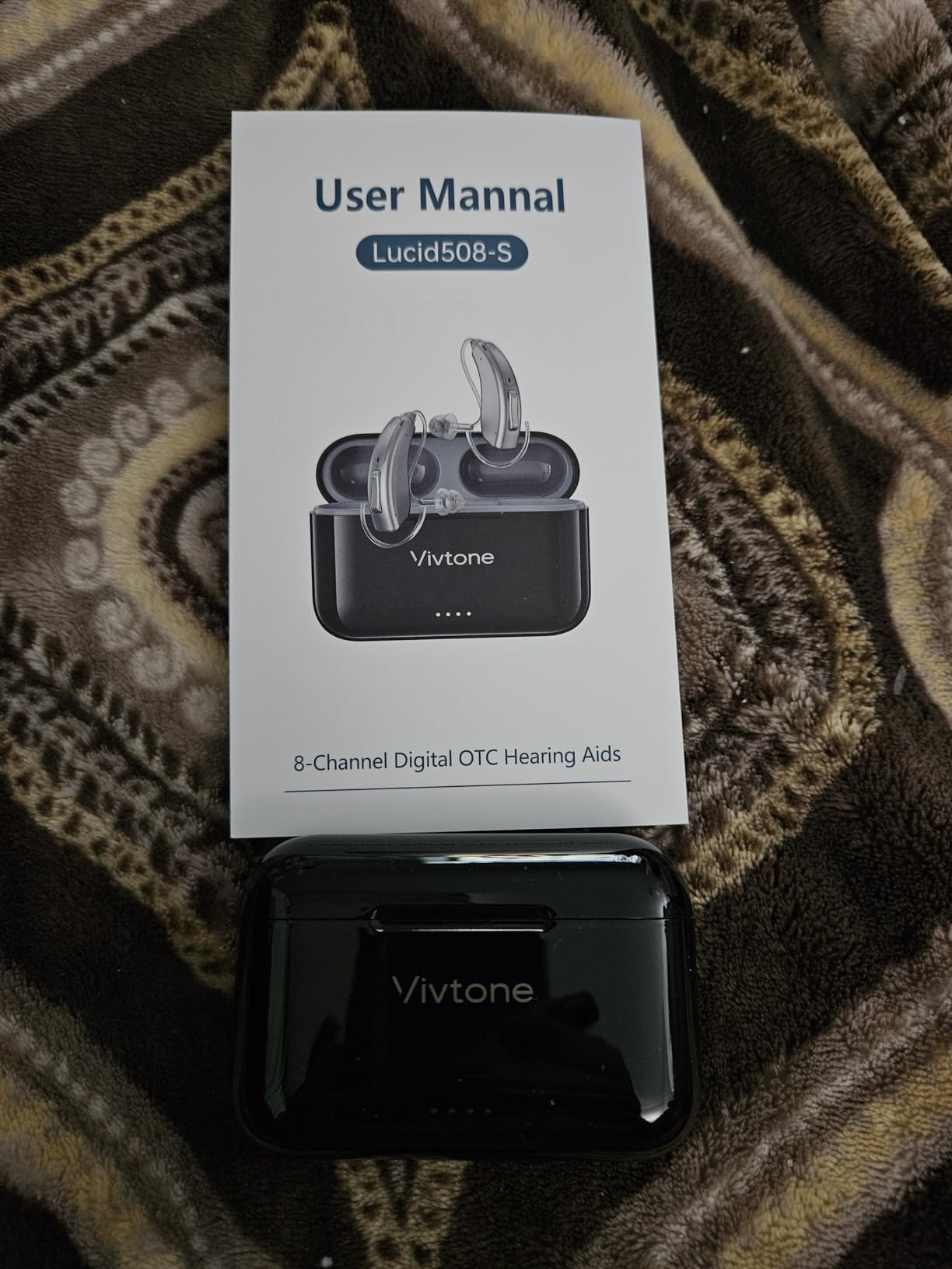 Vivtone Rechargeable Hearing Aids for Seniors Adults, Advanced Multi Channel Digital BTE Hearing Assist, with Recycle Charging Case for 125 Hrs Backup Power, Auto-On/Off, Pair, Lucid508 customer photo 2
