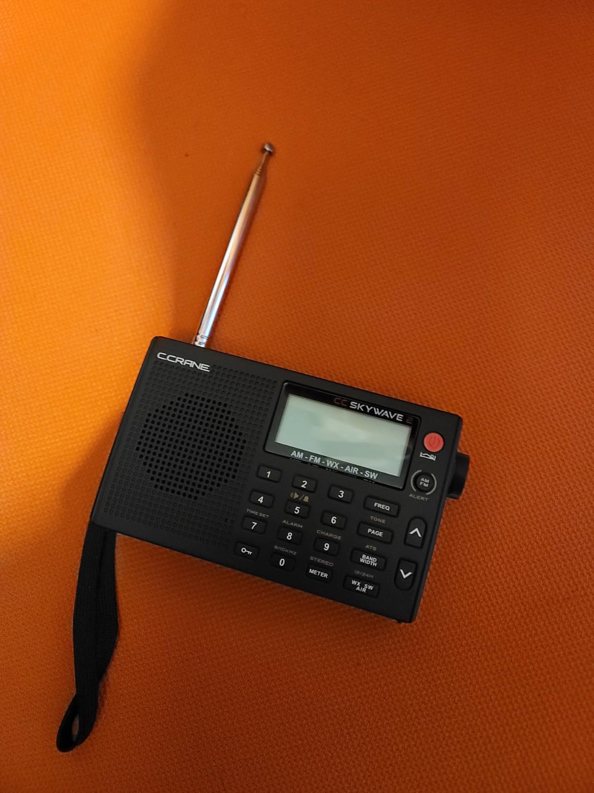 C. Crane CC Skywave 2 AM, FM, Shortwave, NOAA Weather + Alert, VHF Aviation Band, Small Battery-Operated Portable Travel Radio with Clock and Alarm customer photo 1