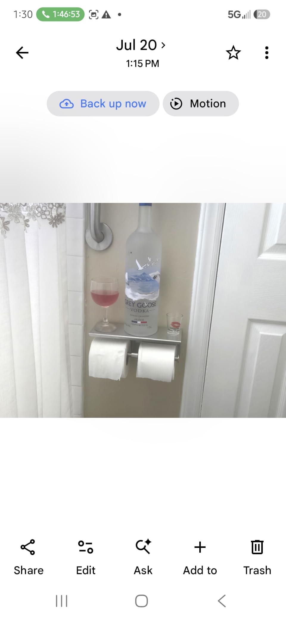 FORIOUS Toilet Paper Holder with Shelf, Commercial Toilet Paper Dispensers customer photo 2