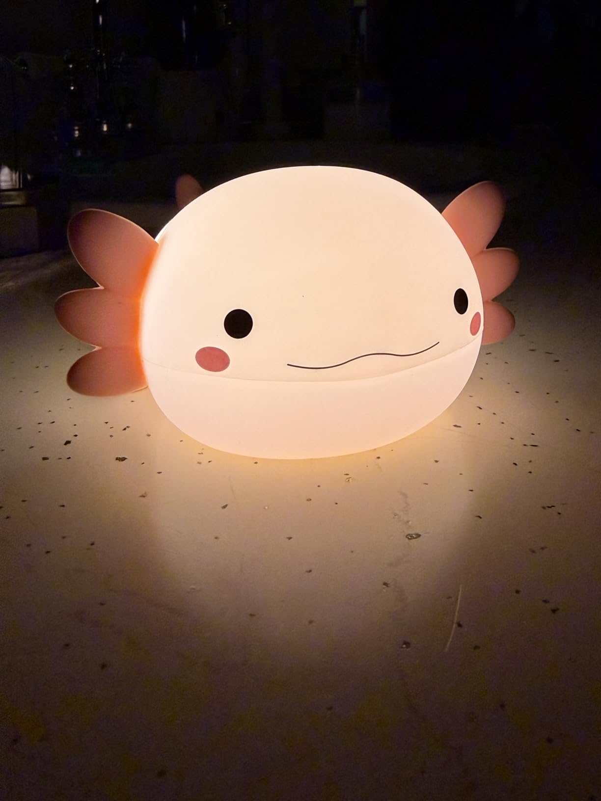 FAMIDUO Duck Night Light, Squishy Silicone Bedside Light for Baby Nursery customer photo 2