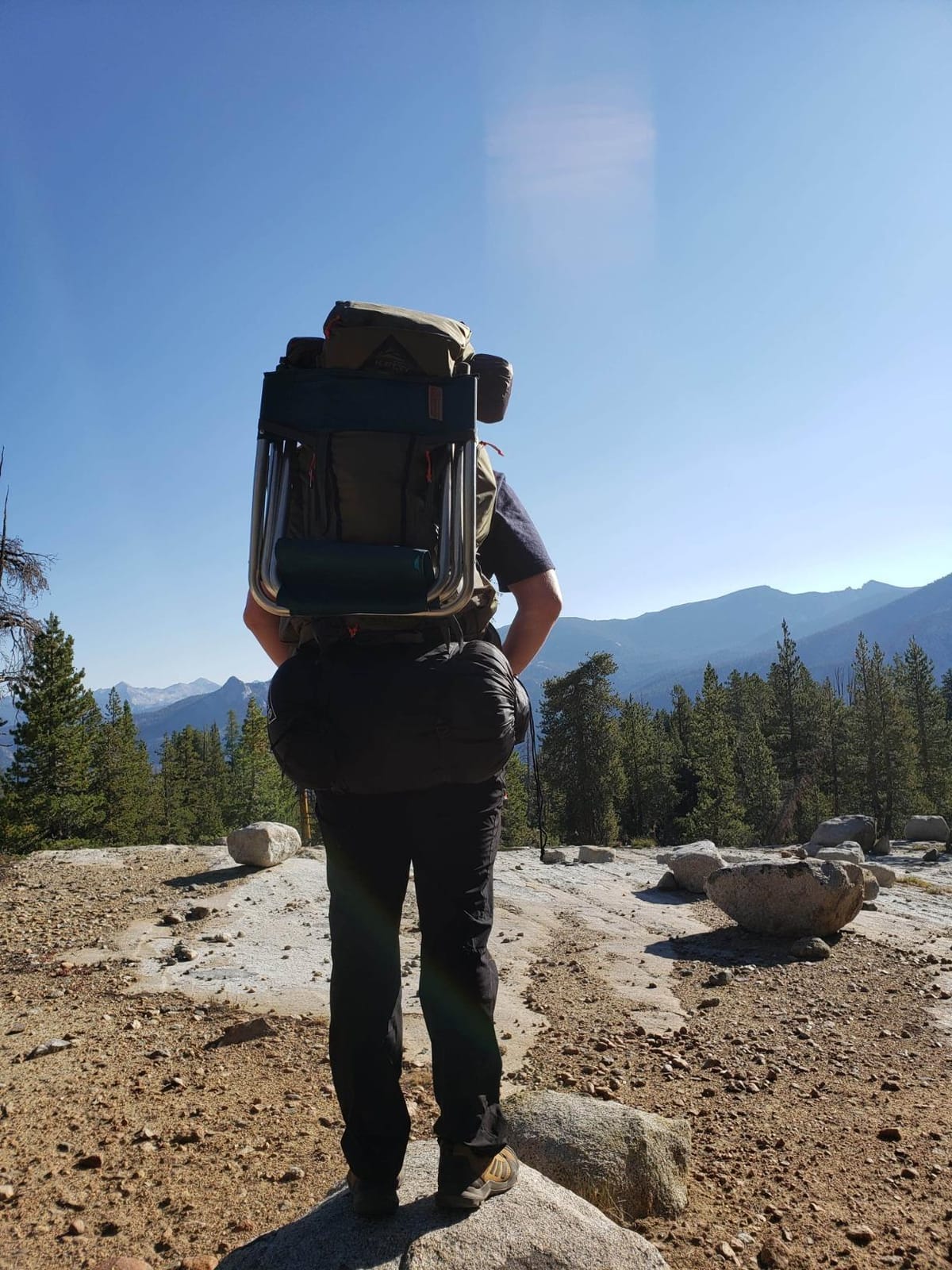 Kelty Coyote 60-105 Liter Internal Frame Backpack - Hiking, Backpacking, Travel, Hydration Compatible, Adjustable Torso (85L / Black) customer photo 2
