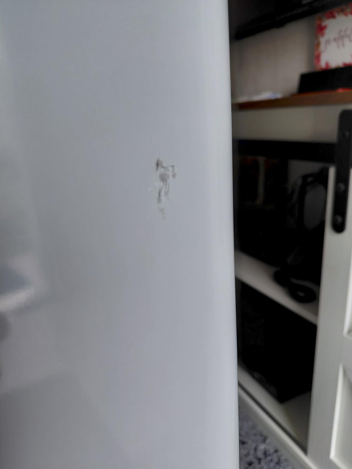 BLACK+DECKER 18 Cu. Ft. French Door Refrigerator, Built-in Ice Maker, Black | Full Size Refrigerator with Bottom Mount Freezer Drawer, Frost Free, ENERGY STAR Certified, Auto Defrost customer photo 2