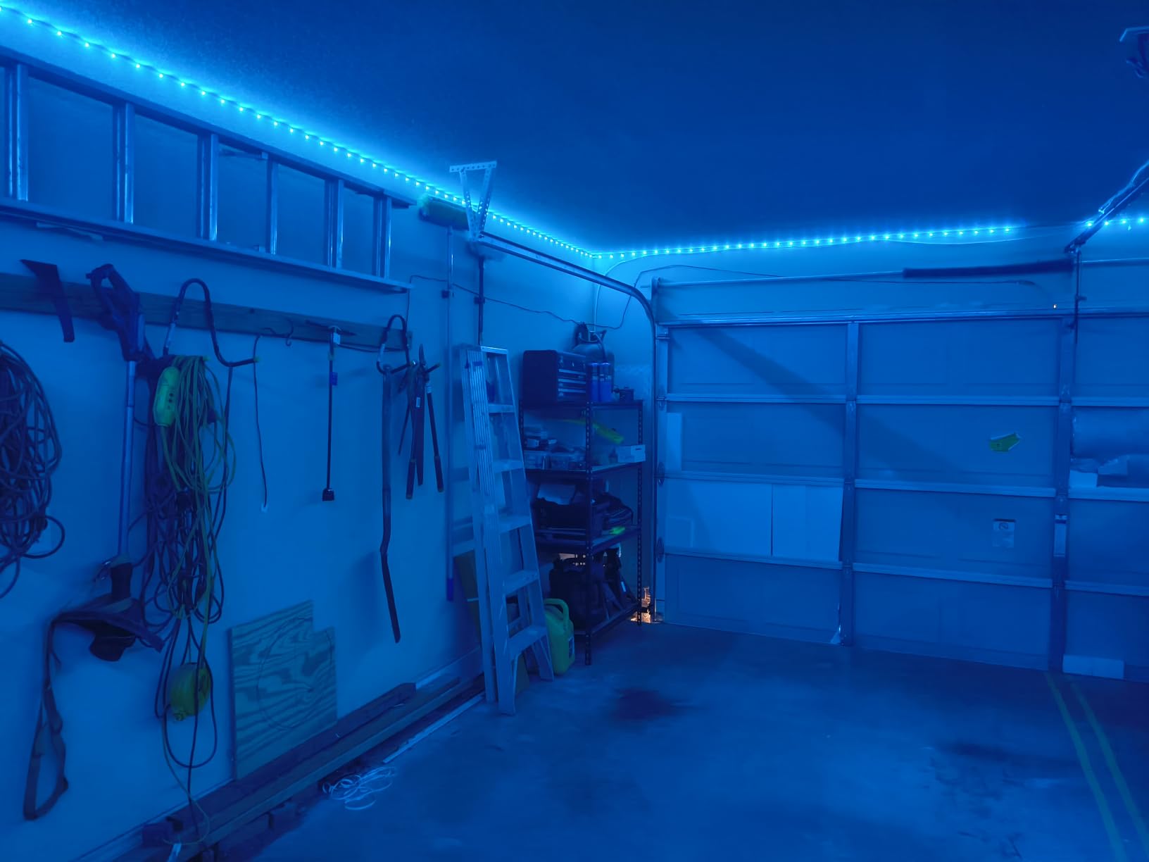 DAYBETTER LED Strip Lights 130ft Lights Strip for Bedroom, Desk, Indoor Room Bedroom Birthday Gifts RGB Decor with Remote and 24V Power Supply customer photo 2