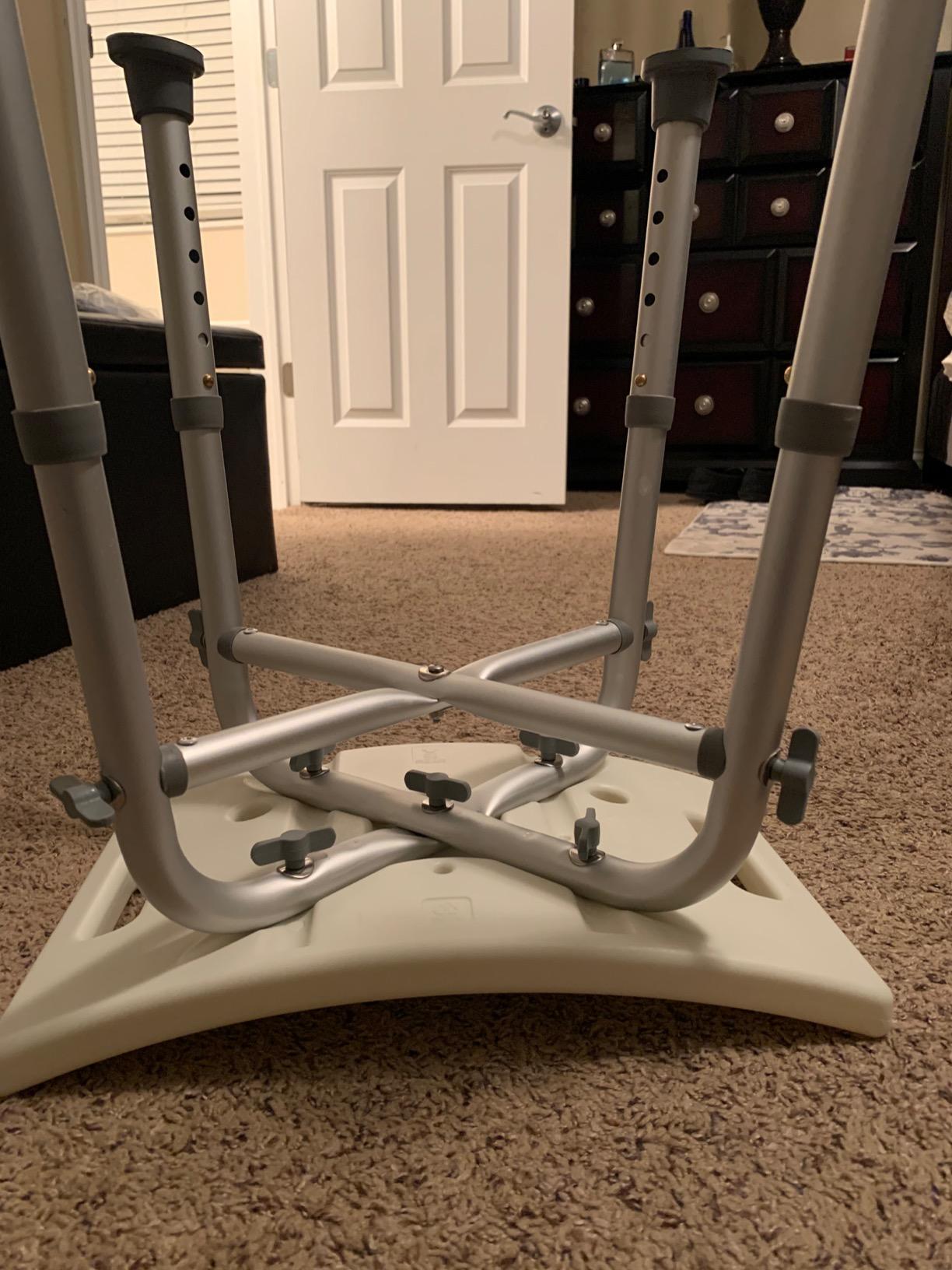 Dr Kay's Shower Chair for Inside Shower Bench for Bathtub 350lb Support customer photo 2