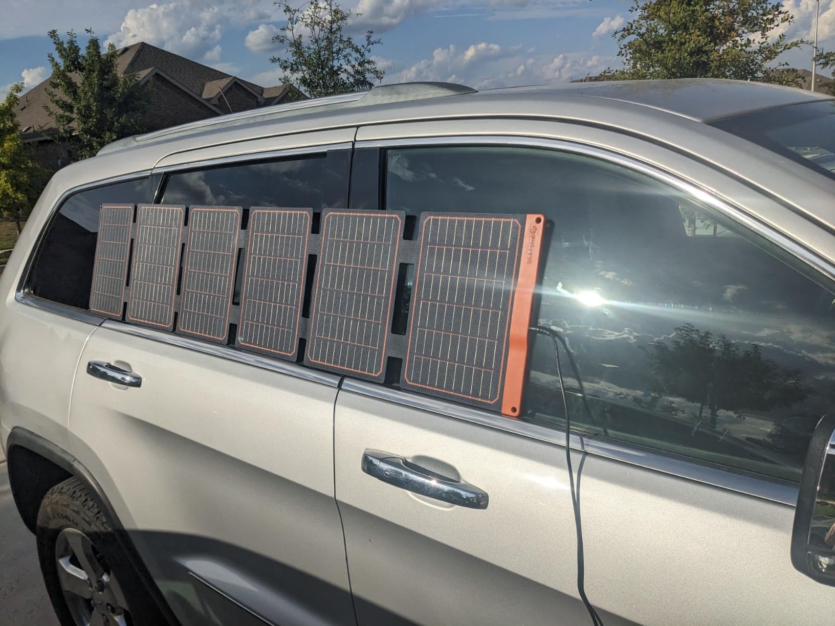 FlexSolar 60W Foldable Portable Solar Panel Charger IP67 Waterproof with PD3.0 USB-C, QC3.0 USB-A & DC; Power Emergency Camping for Small Power Station Generator, Phones, Power Banks, Tablets customer photo 1