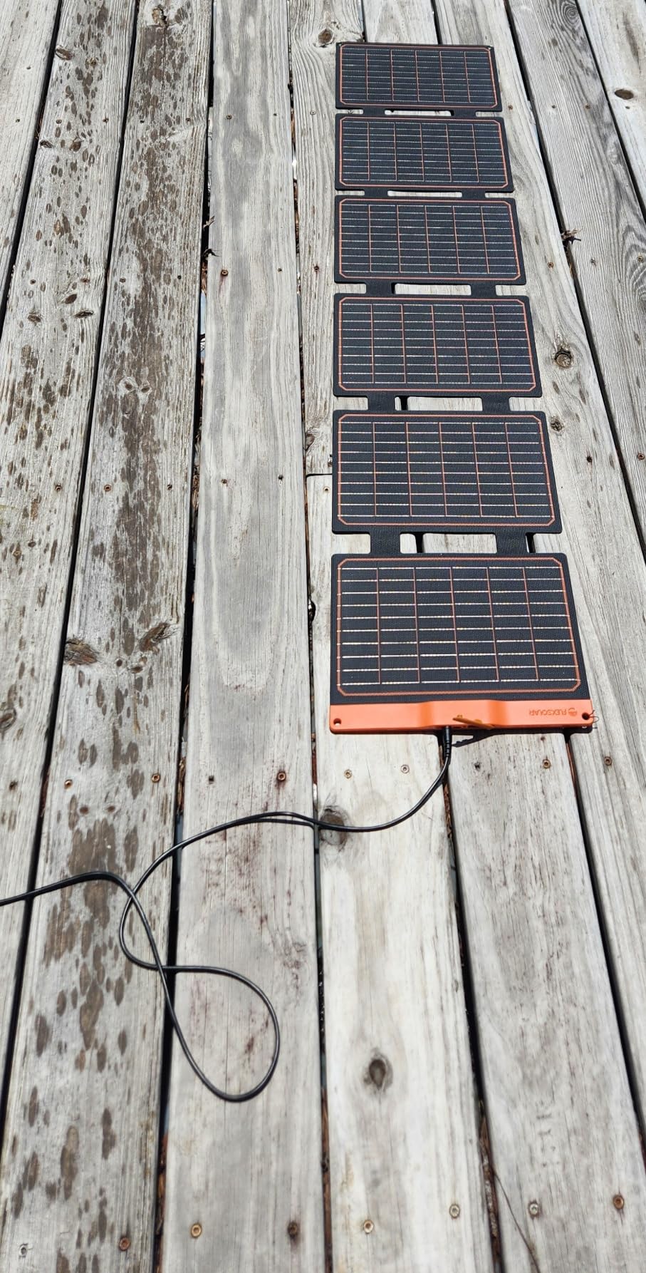 FlexSolar 60W Foldable Portable Solar Panel Charger IP67 Waterproof with PD3.0 USB-C, QC3.0 USB-A & DC; Power Emergency Camping for Small Power Station Generator, Phones, Power Banks, Tablets customer photo 2