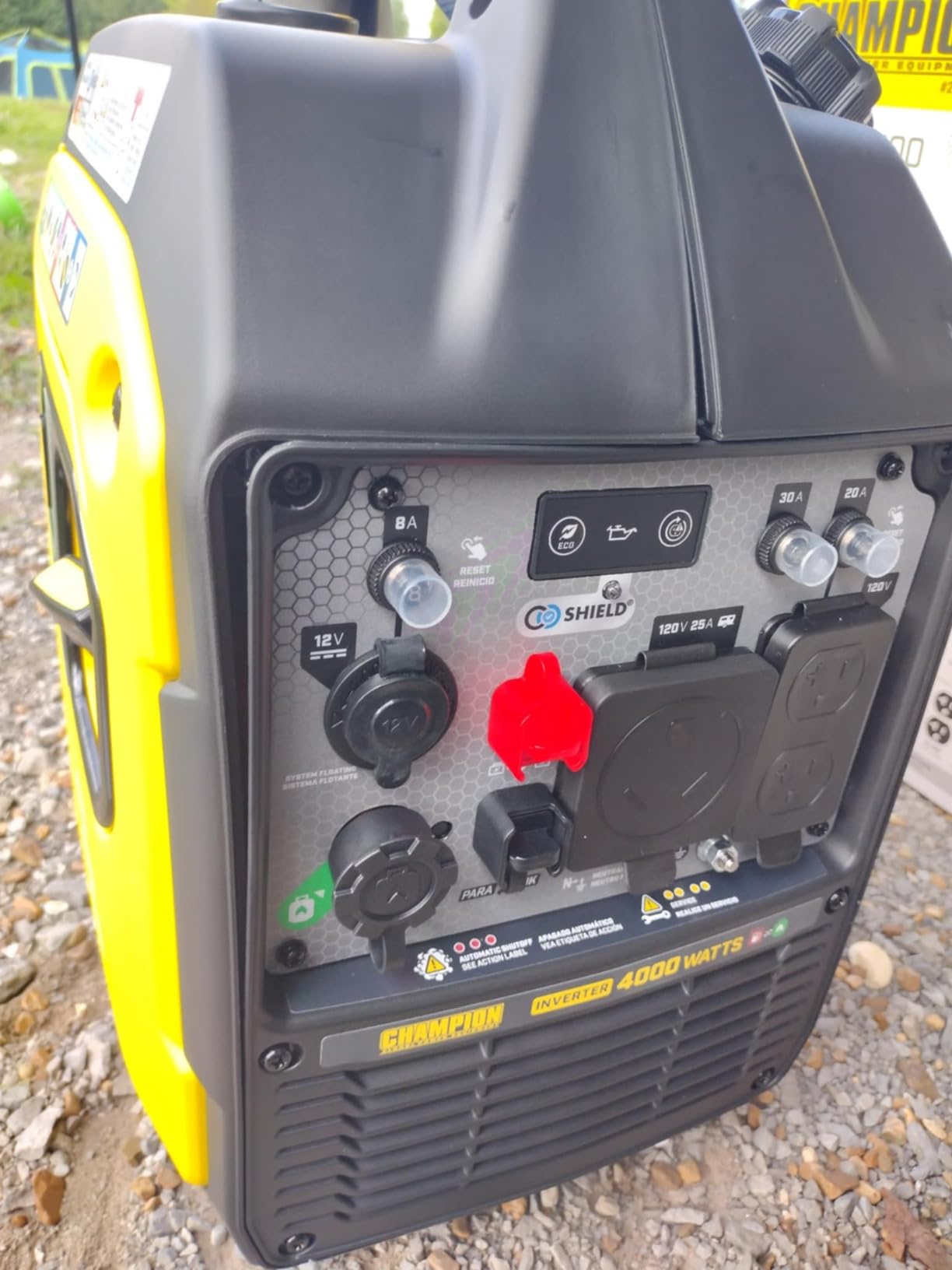 Champion 4000-Watt Dual Fuel RV Ready Portable Inverter Generator customer photo 1