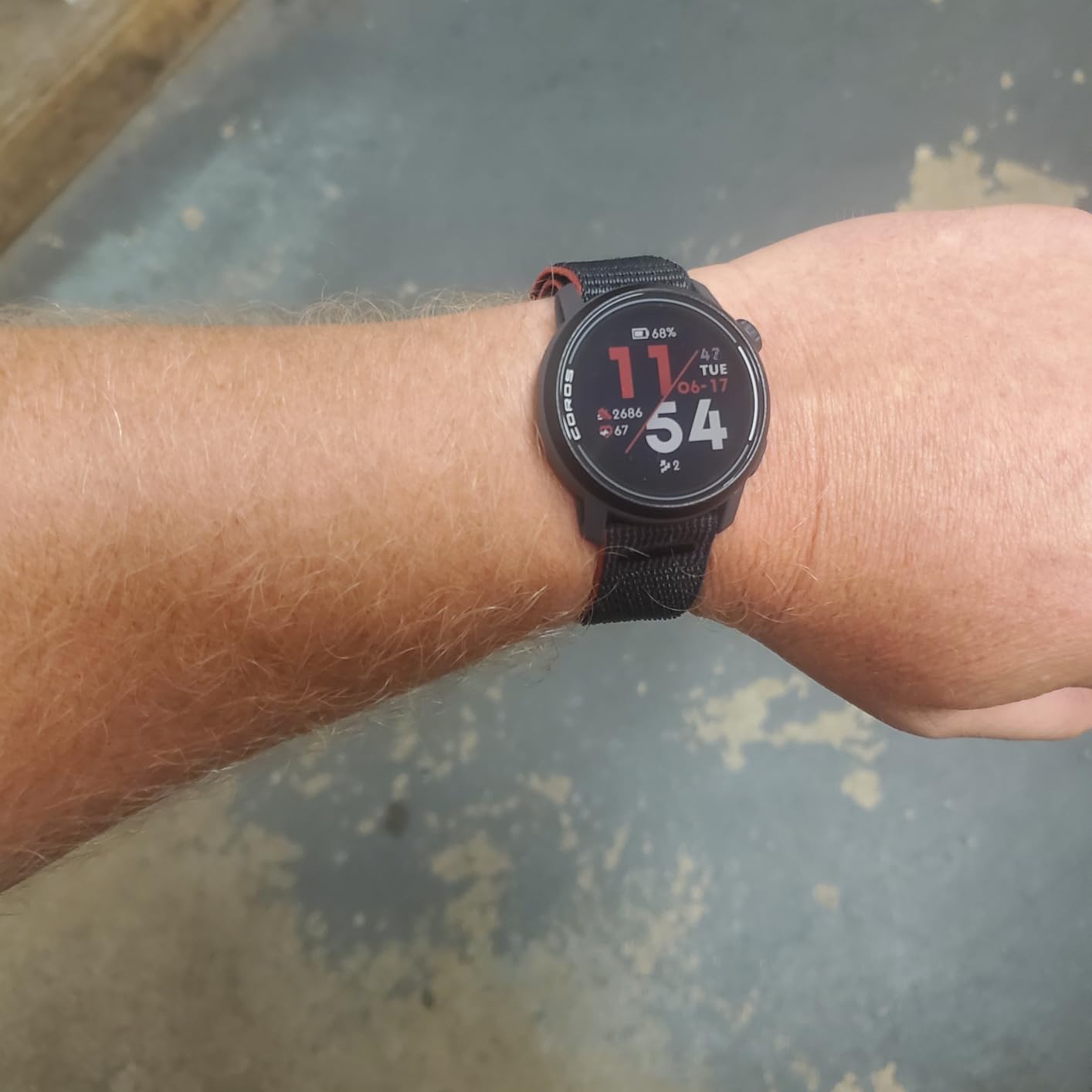 COROS PACE 3 GPS Sport Watch, Lightweight Running Watch- Black Nylon customer photo 2